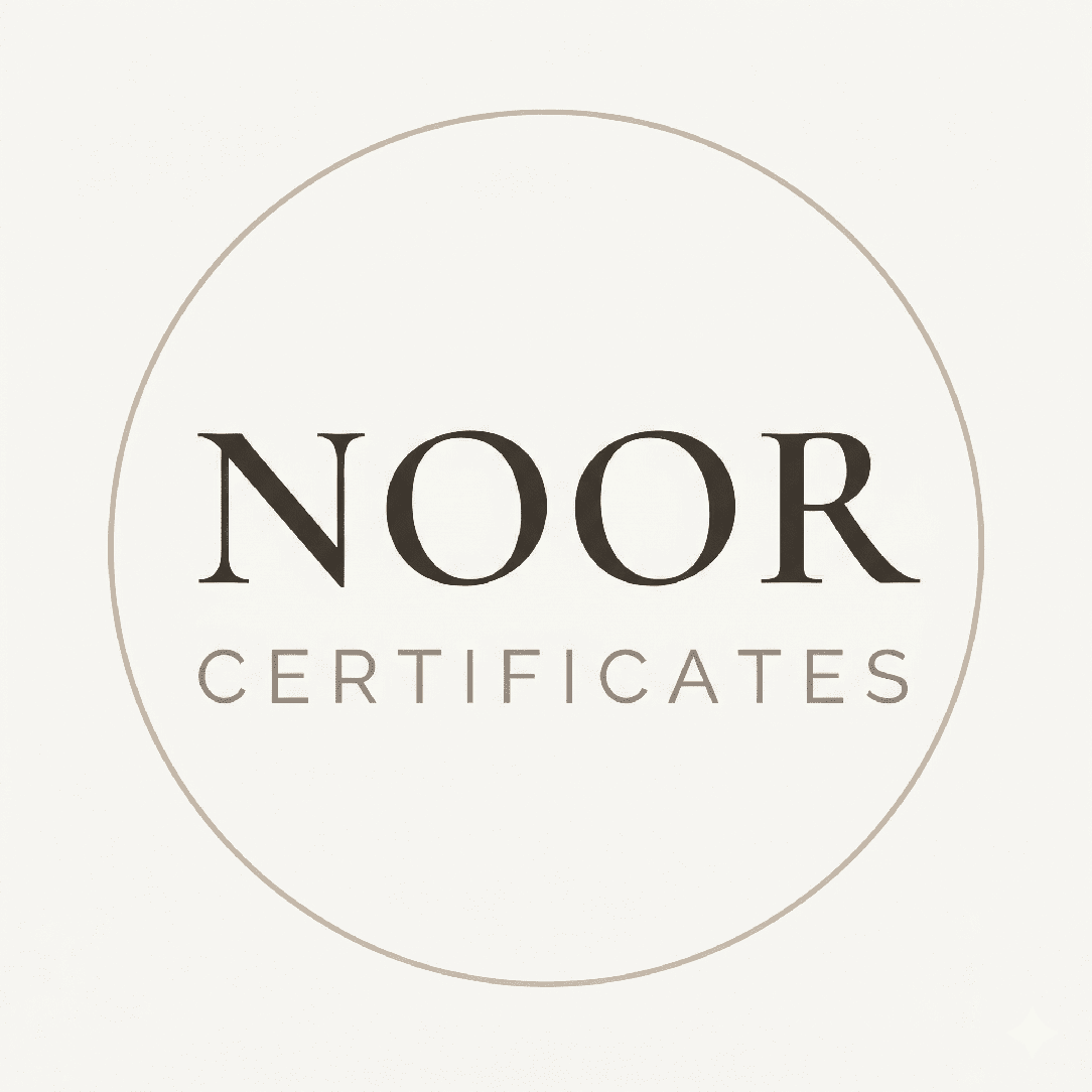 Noor Certificates logo