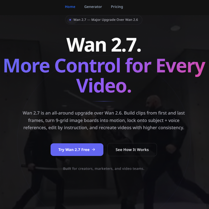 Wan 2.7 logo