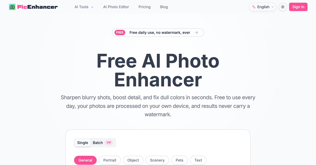 picenhancer.ai logo