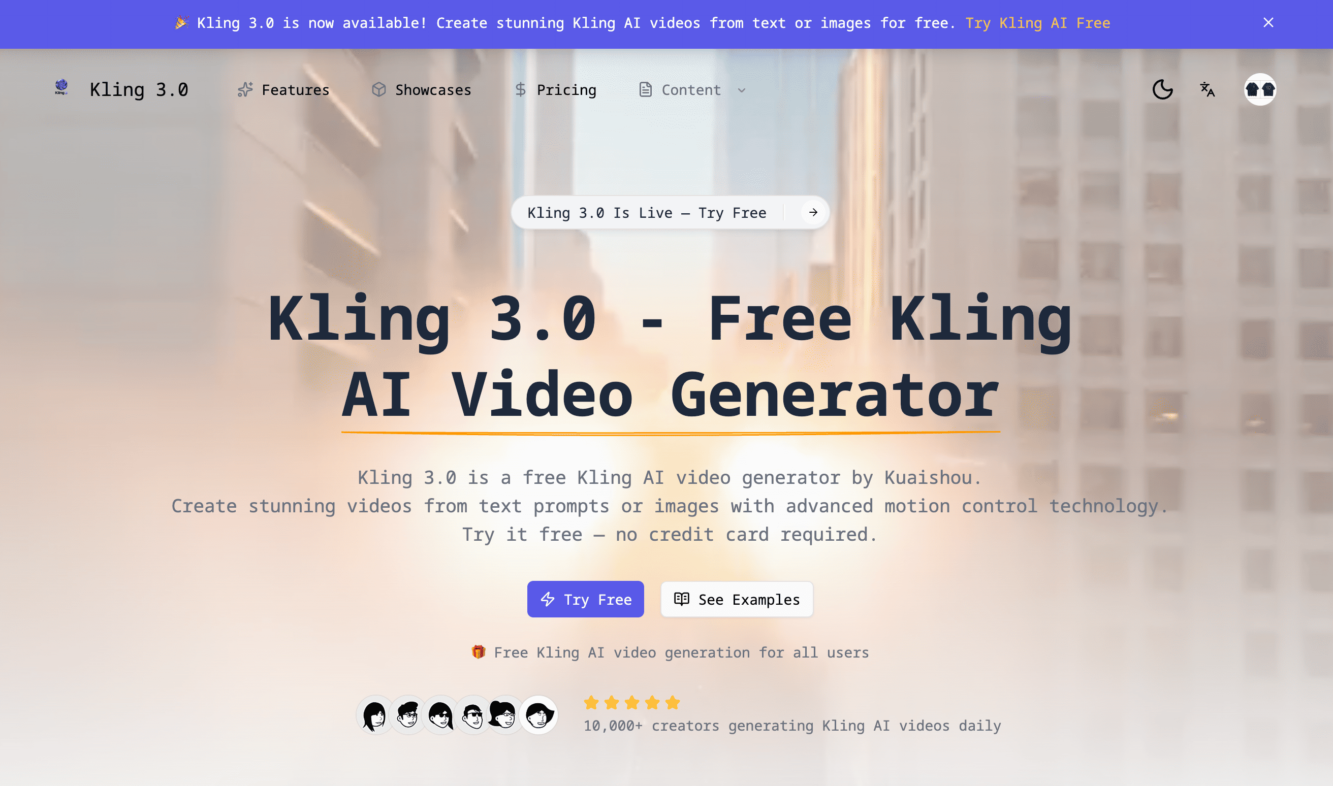 Kling AI Video Generator