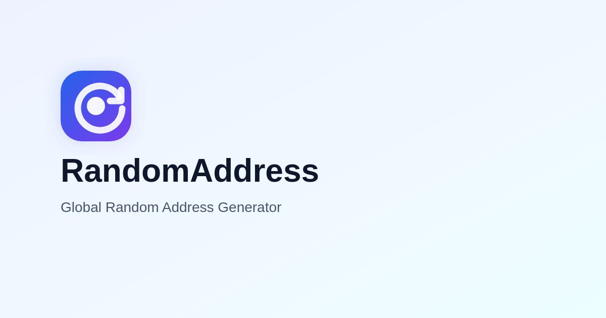 Random Address Generator