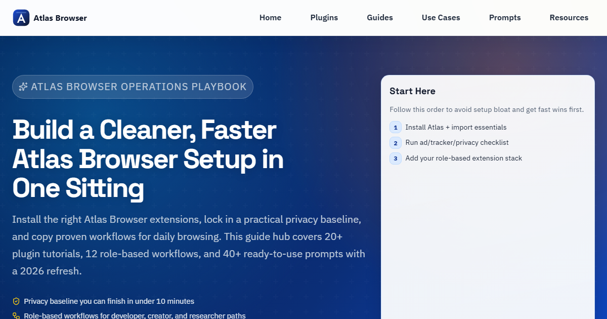 Atlas Browser Guide