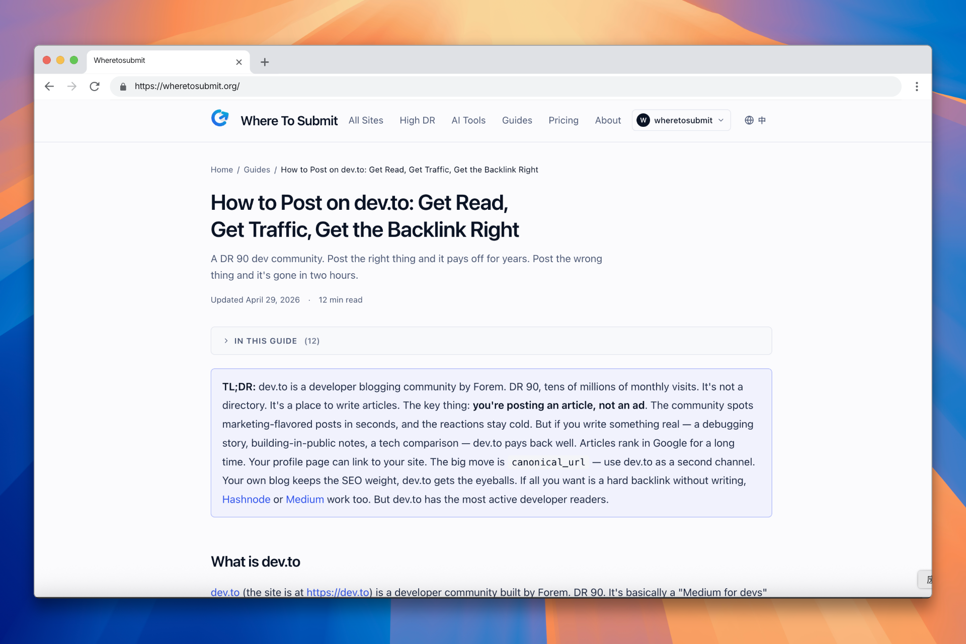 wheretosubmit