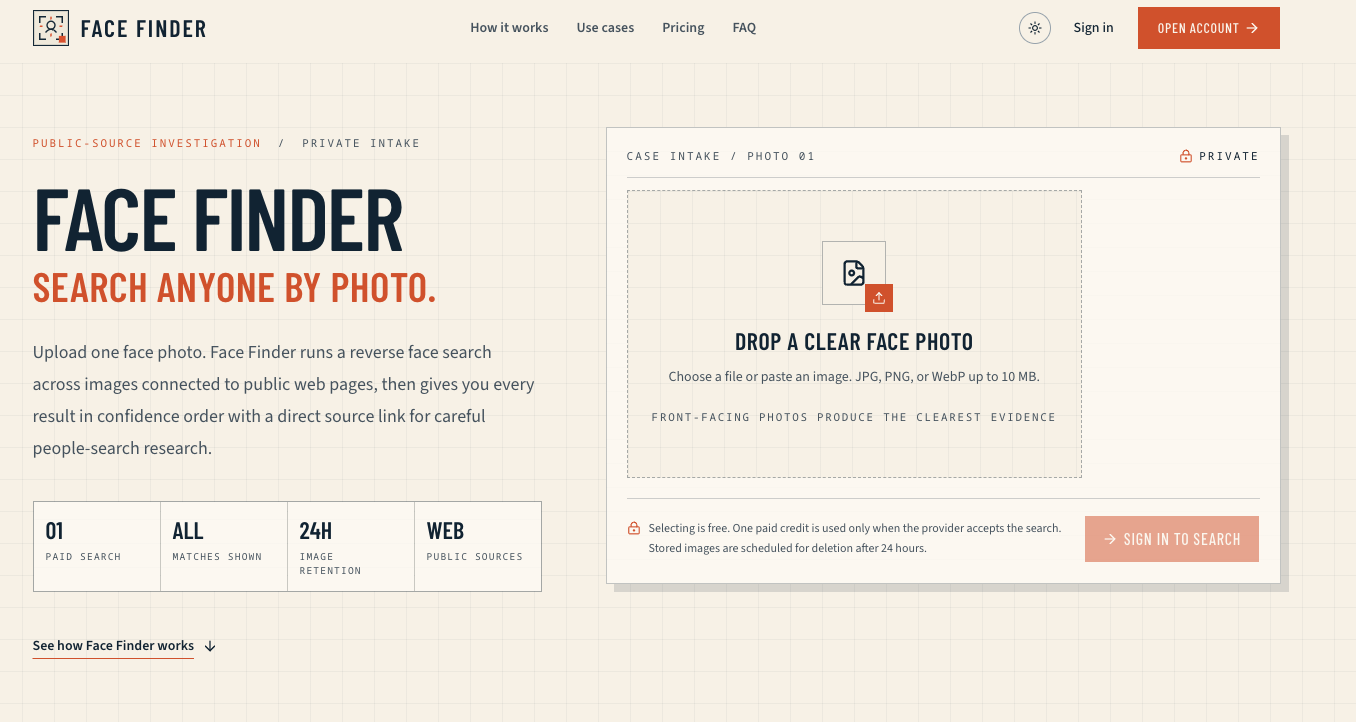 Face Finder