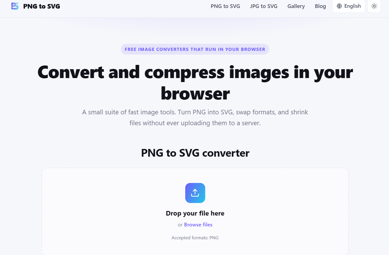 PNG to SVG Converter