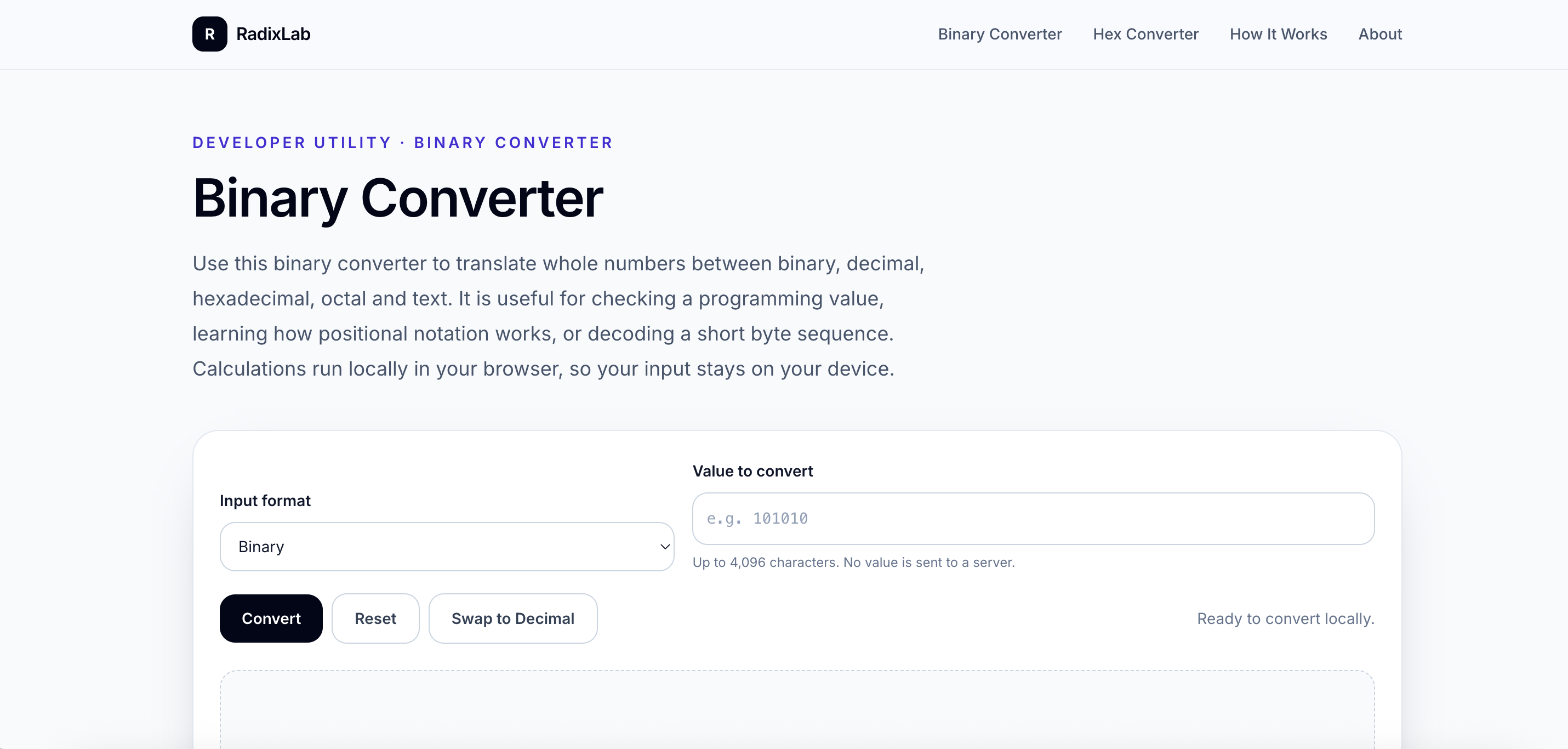Binary Converter
