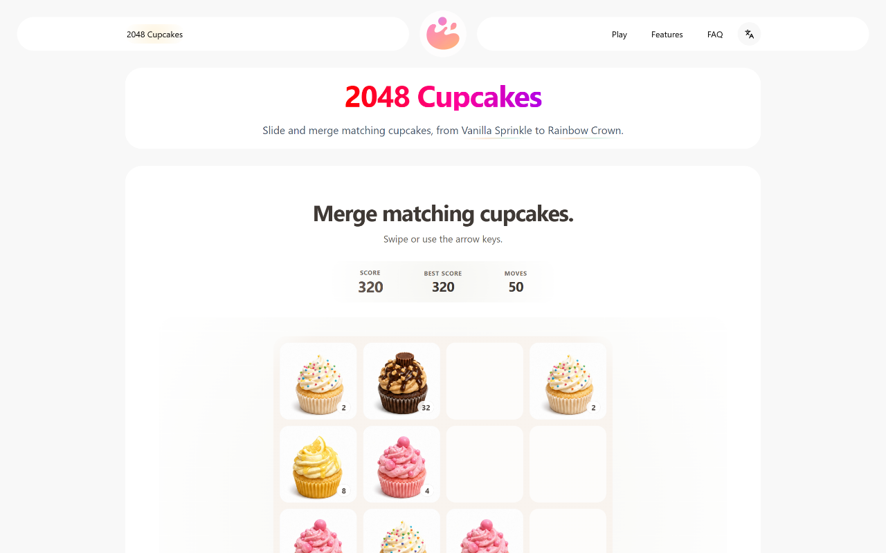 2048 Cupcakes