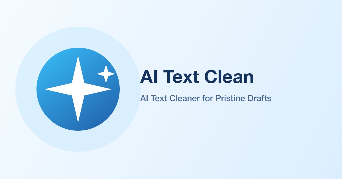 AI Text Cleaner
