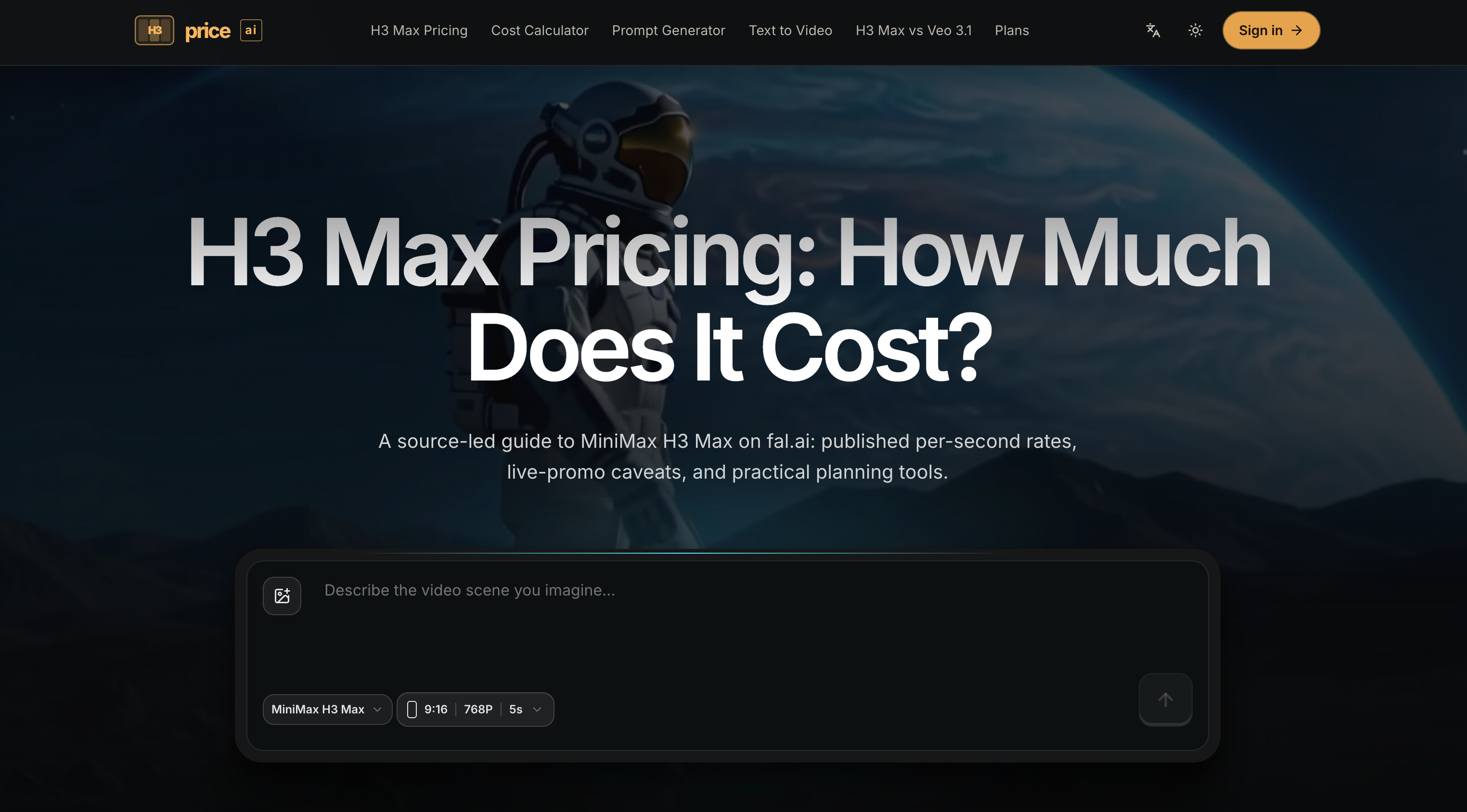 H3price ai