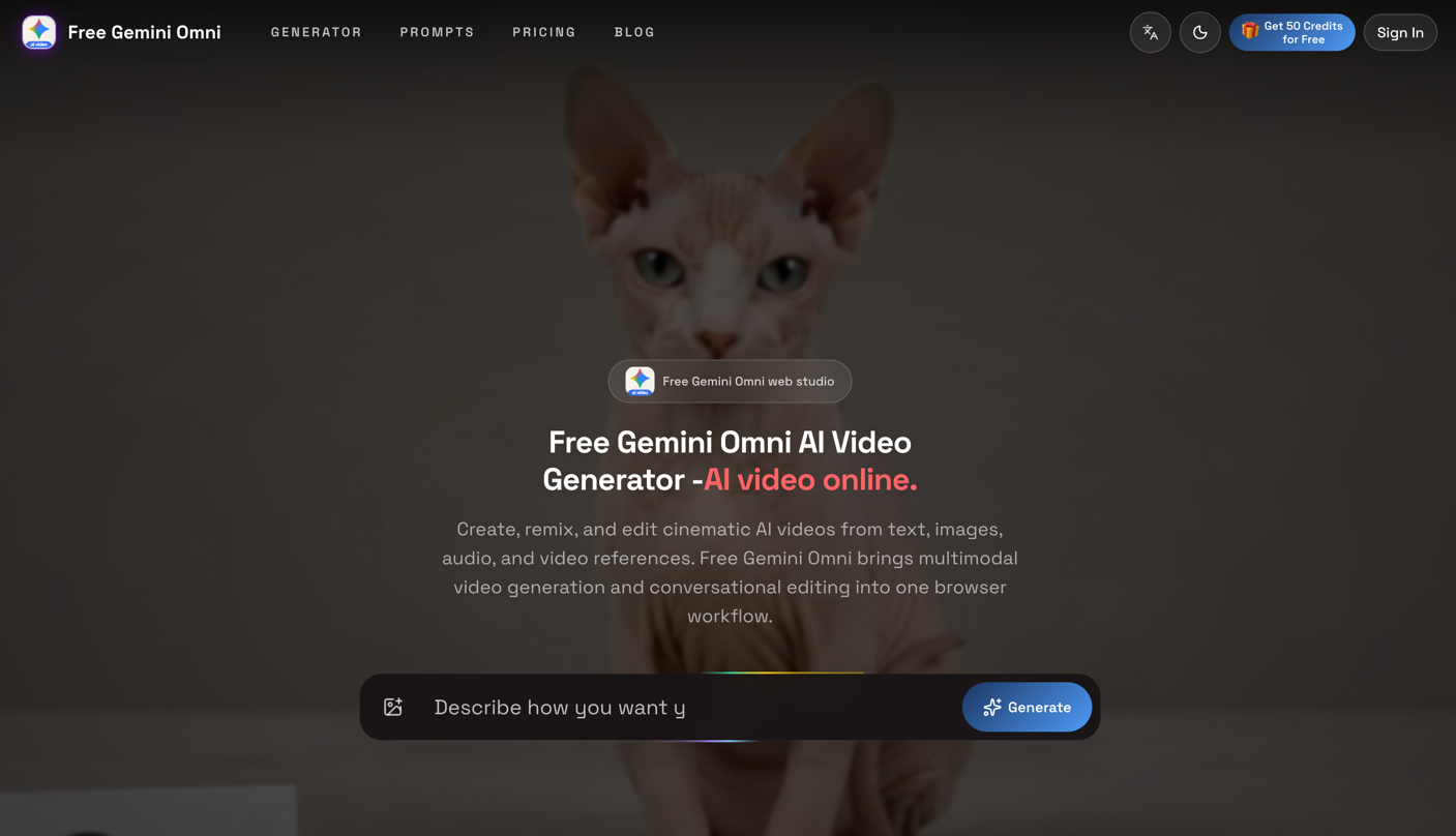 Free Gemini Omni