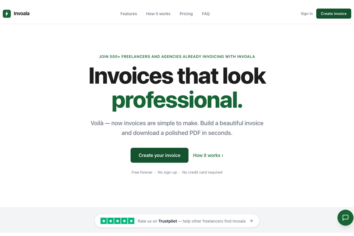 Invoala