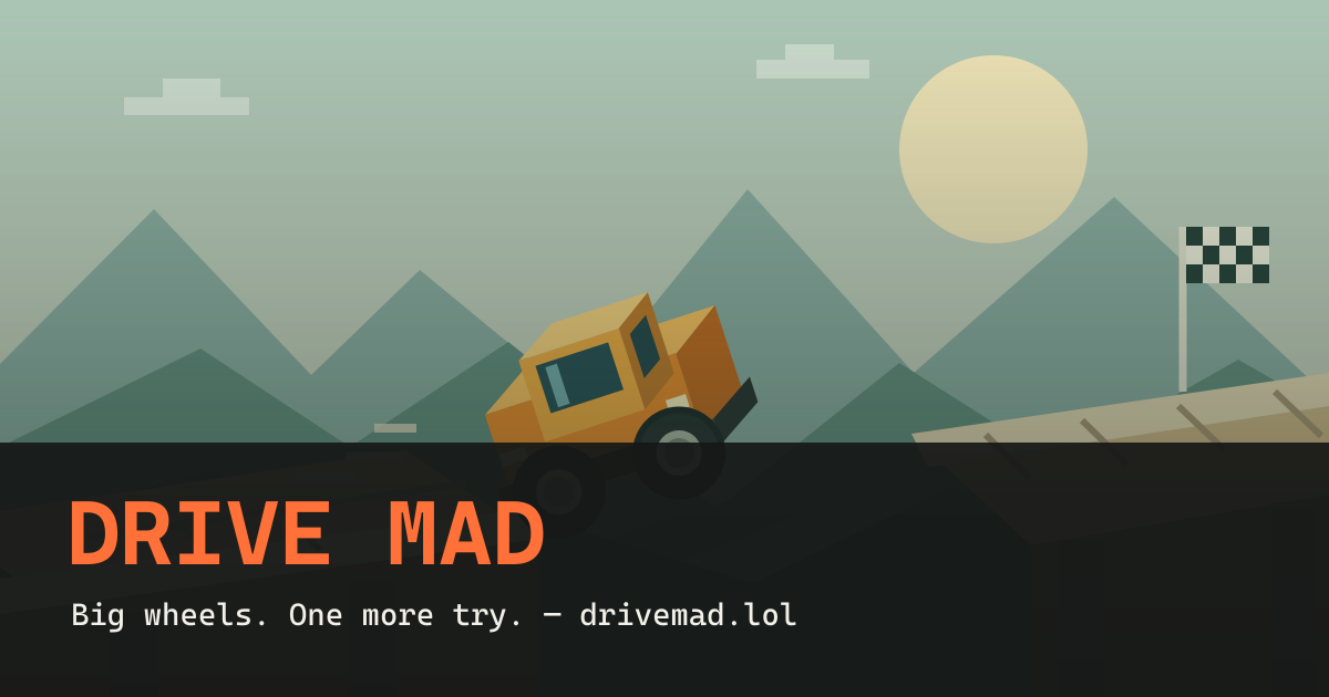 Drive Mad Online (DriveMad.lol)