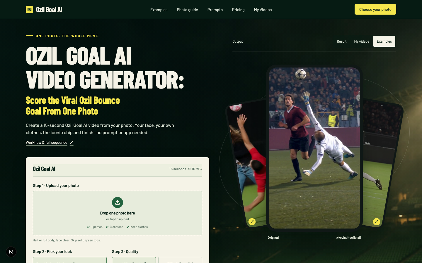 Ozil Goal AI