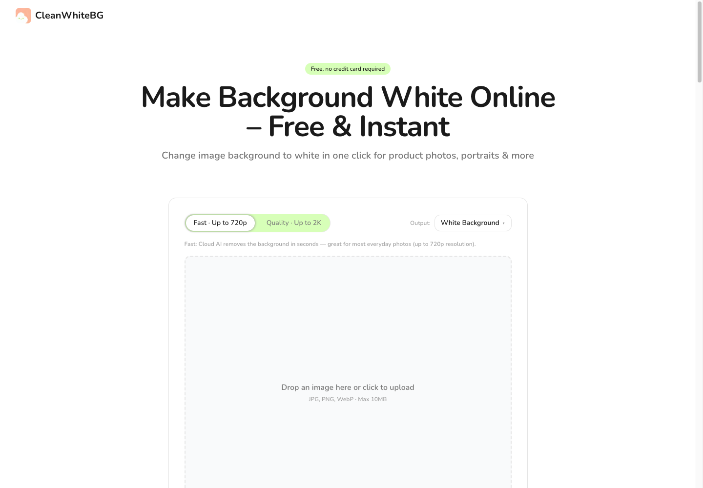 CleanWhiteBG